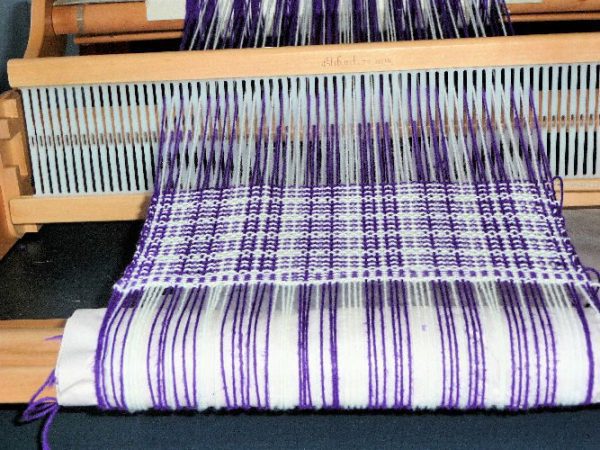 WIP on Weaving Loom