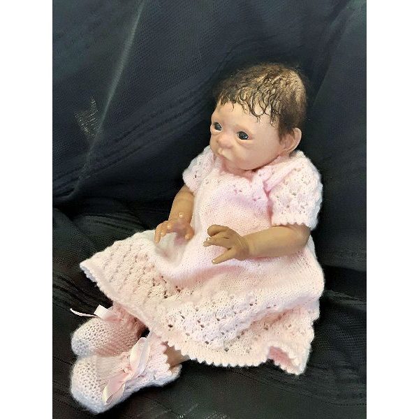 The Vintage Baby Pink Rosebud Layette