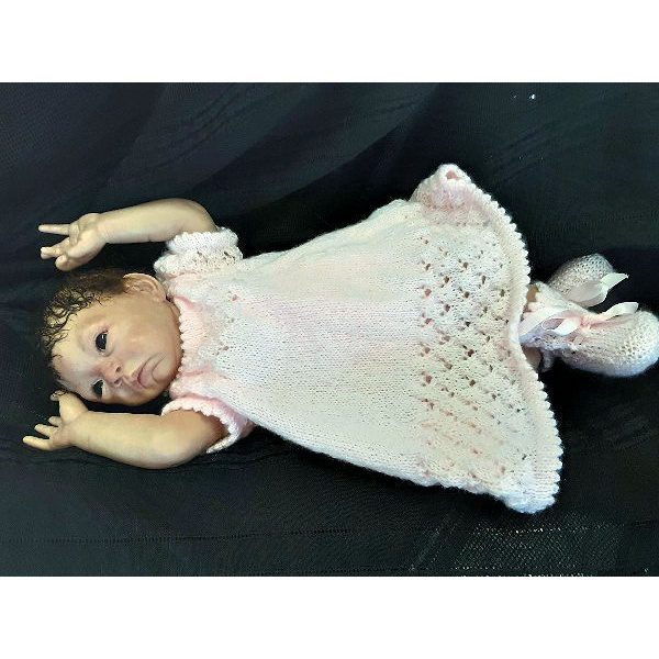 The Vintage Baby Pink Rosebud Layette