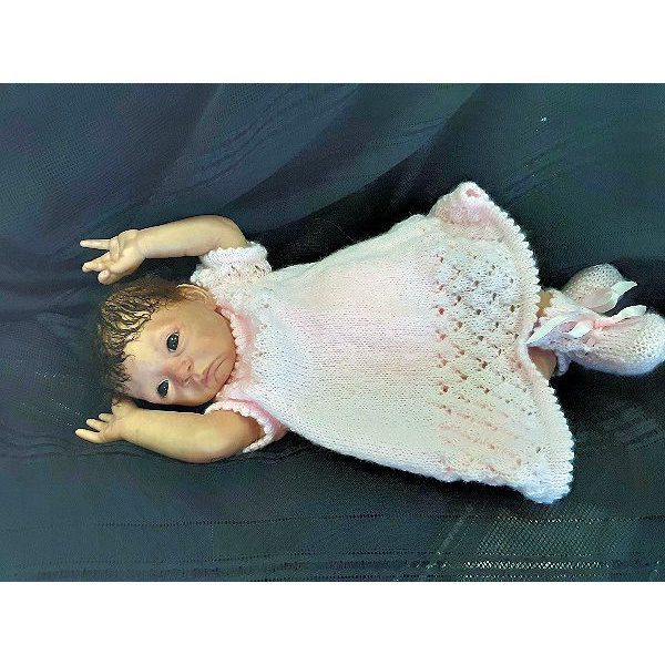 The Vintage Baby Pink Rosebud Layette