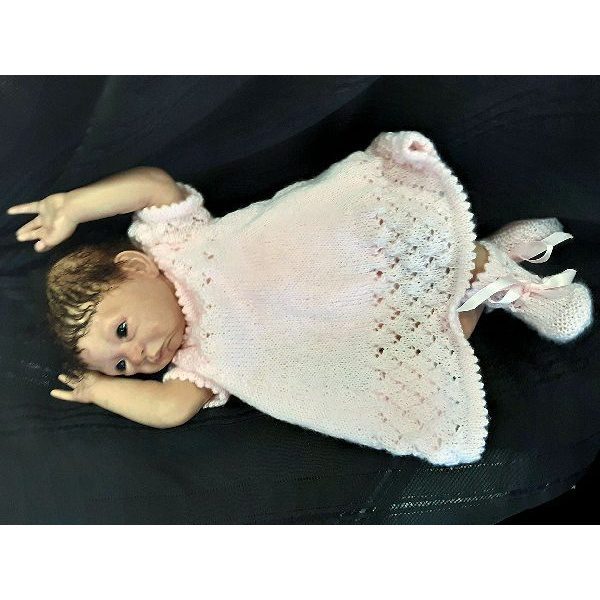 The Vintage Baby Pink Rosebud Layette