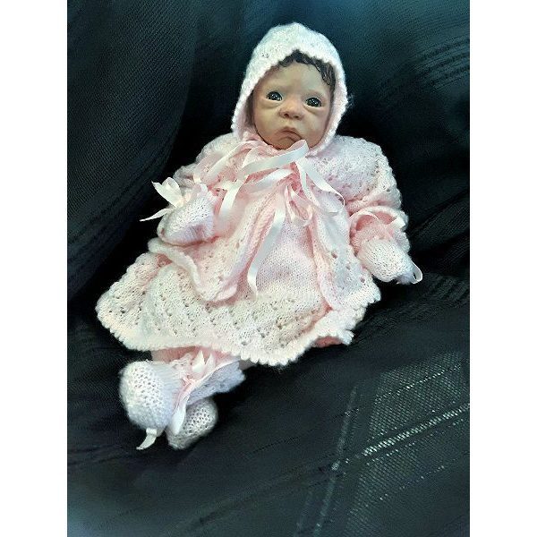 The Vintage Baby Pink Rosebud Layette