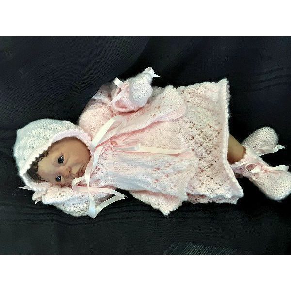 The Vintage Baby Pink Rosebud Layette