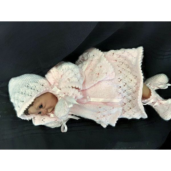 The Vintage Baby Pink Rosebud Layette
