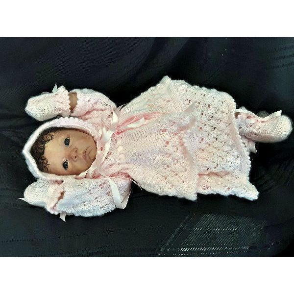 The Vintage Baby Pink Rosebud Layette